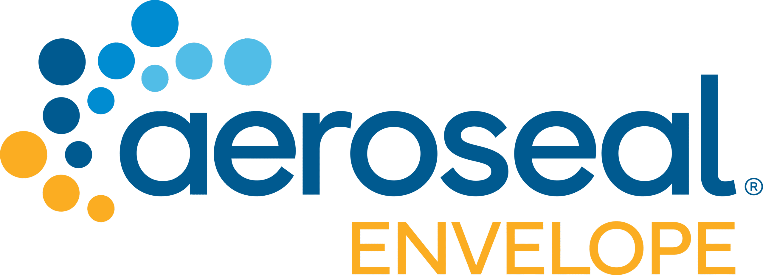 Envelope yellow aeroseal Logo